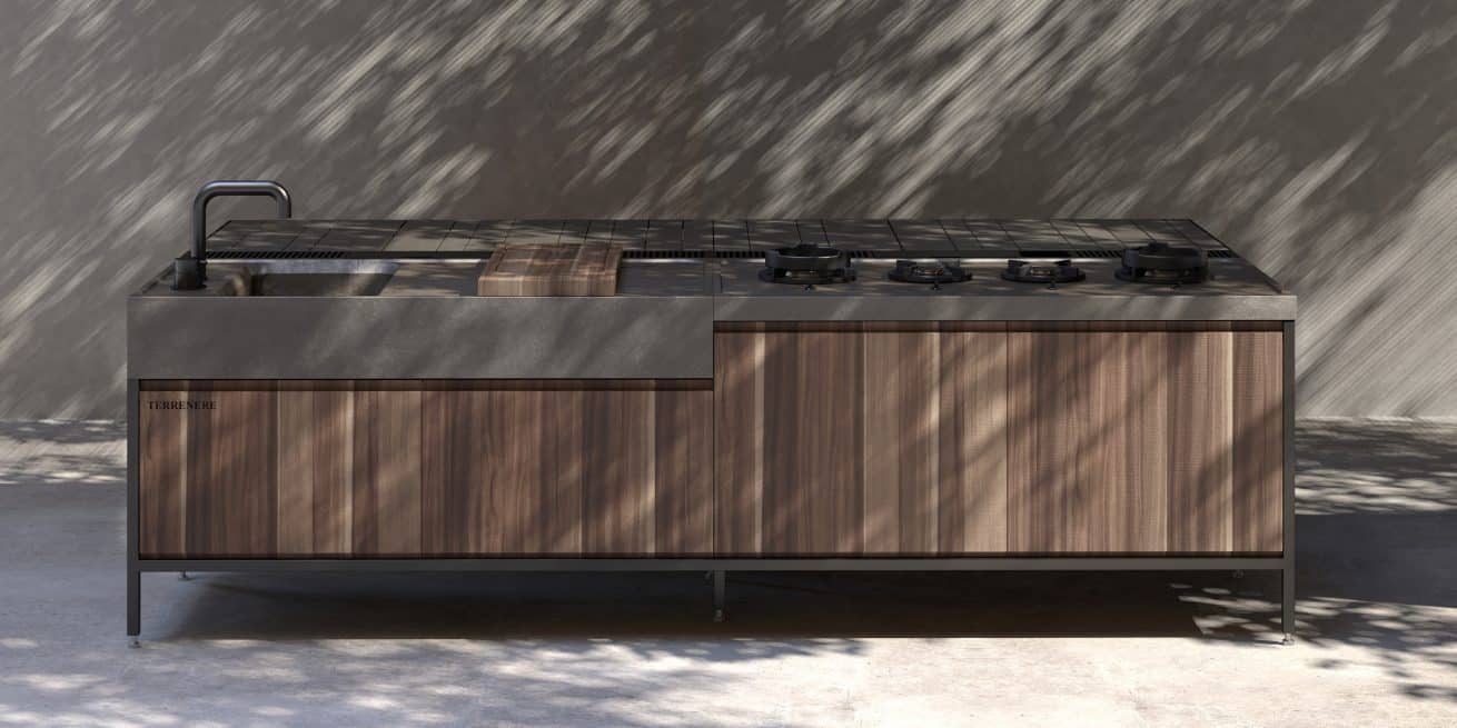 Outdoor kitchen elementi concept 01